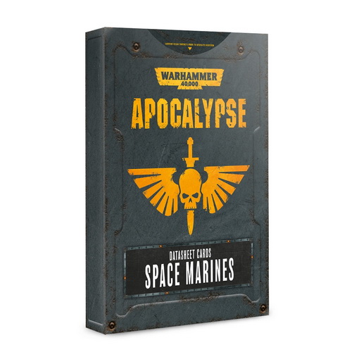 Apocalypse Datasheet Cards: Space Marines