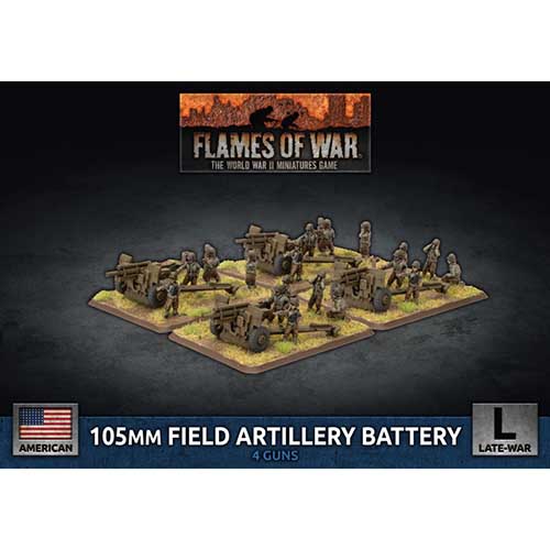 US 105mm Field Artillery Battery
