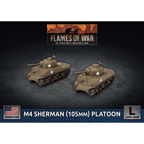 US M4 Sherman (105mm) Assault Gun Platoon